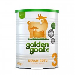 GOLDEN GOAT 3 Keçi Sütlü Devam Sütü 400 gr 1+ Yaş