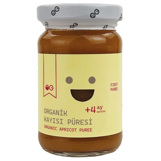 OG NATURAL Organik Kayısı Püresi 100 G +4 Ay
