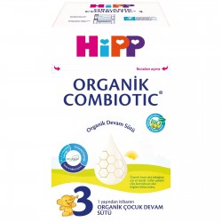 HİPP 3 Organik Combiotic Çocuk Devam Sütü 800 gr 1+ Yaş