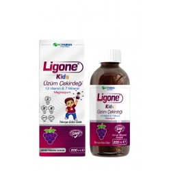 LİGONE KİDS ÜZÜM ÇEKİRDEĞİ ŞURUP 200 ML