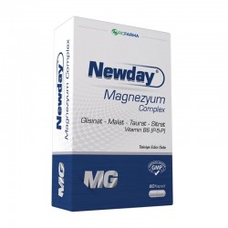 Newday Magnezyum Complex Takviye Edici Gıda 60 Kapsül