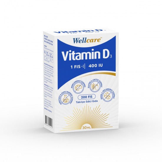 Wellcare Vitamin D₃ 400 IU