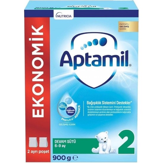 APTAMIL pronutra 2 devam sütü 900 gr 6-9 ay