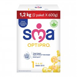 SMA optipro 1 numara bebek sütü probiyotik 1200 gr