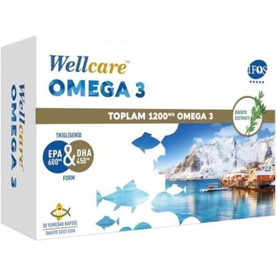 Wellcare Omega 3 Balık Yağı Kapsül