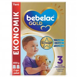 BEBELAC GOLD 3 Çocuk Devam Sütü 800 gr 1+ Yaş