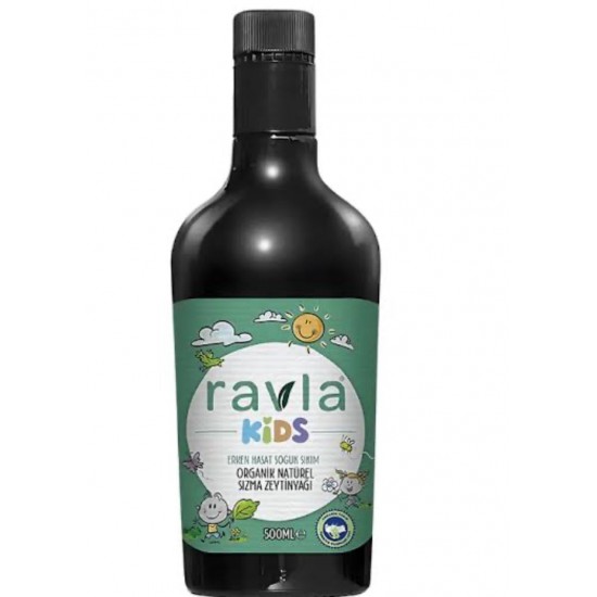 Ravla Kids Meyvemsi Organik Erken Hasat Zeytinyağı – İçimlik 250ml