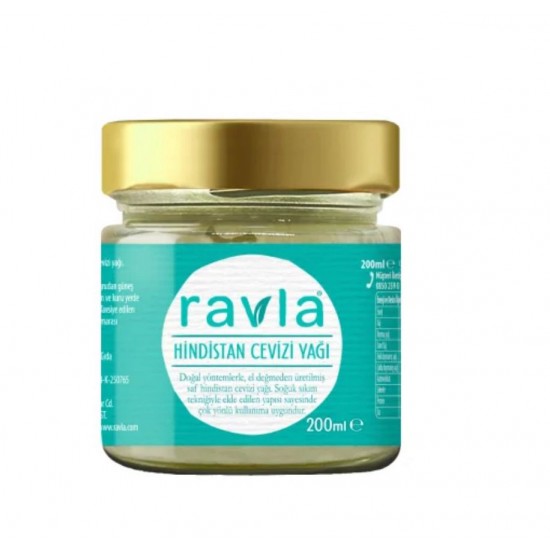 Ravla Hindistan Cevizi Yağı (SOĞUK SIKIM) - 200ml